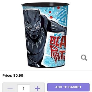 36 Black Panther 16oz Tumblers